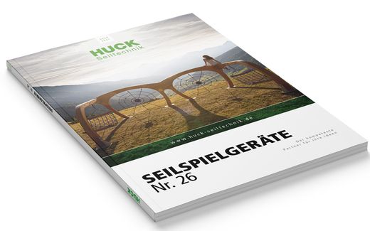 New: The HUCK Rope Play Equipment catalogue no. 26