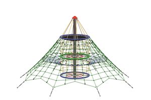 Seilnetz-Pyramide Dino 2