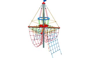 Piratenturm „Störtebeker“ - Querträger aus Holz