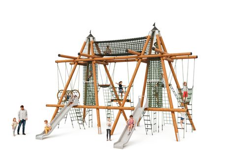 Vogelnestturm "Black Forest"-Kombi