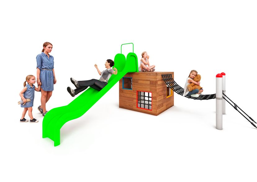 Play Cube with slide