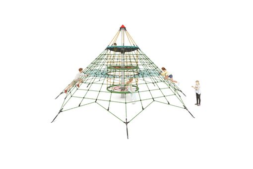 Seilnetz-Pyramide Dino 2