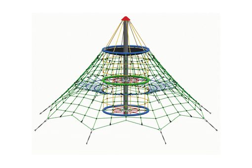 Seilnetz-Pyramide Dino 2