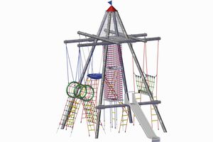 Bird’s Nest Tower “Black Forest” - Steel