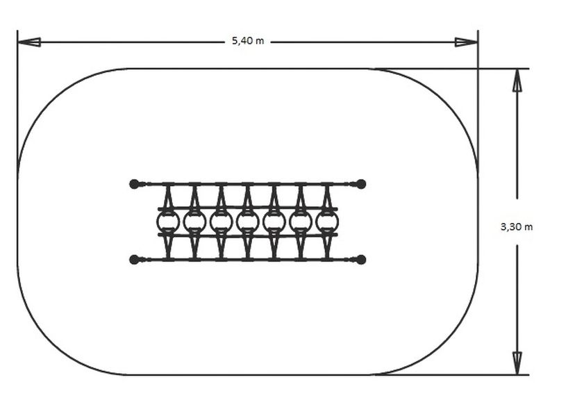 Abenteuerbrücke „Wackelteller“