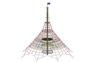 Seilnetz-Pyramide Dino XXL