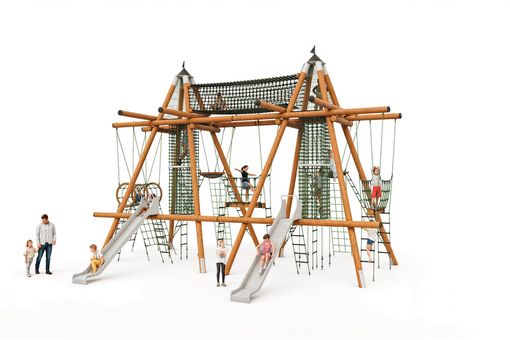 Vogelnestturm "Black Forest"-Kombi