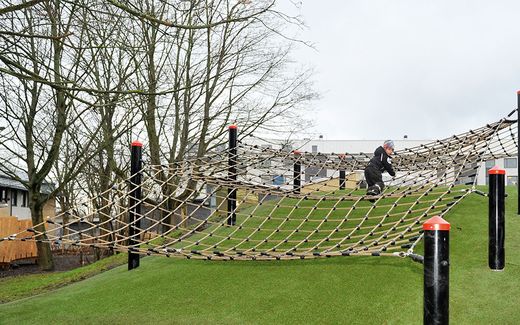 Mit den Kletternetzen von HUCK haben Sie alles fest im Griff