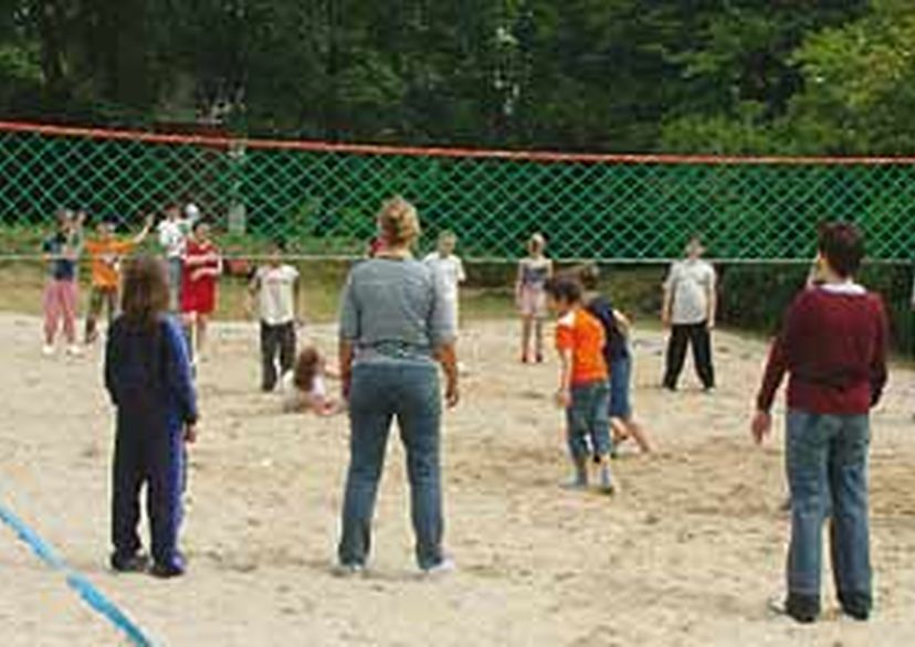 Volleyballnetz mit Stahleinlage (Clipsnetz) ohne Pfosten