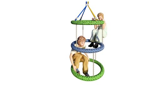 Seilring-Schaukel-Karussell