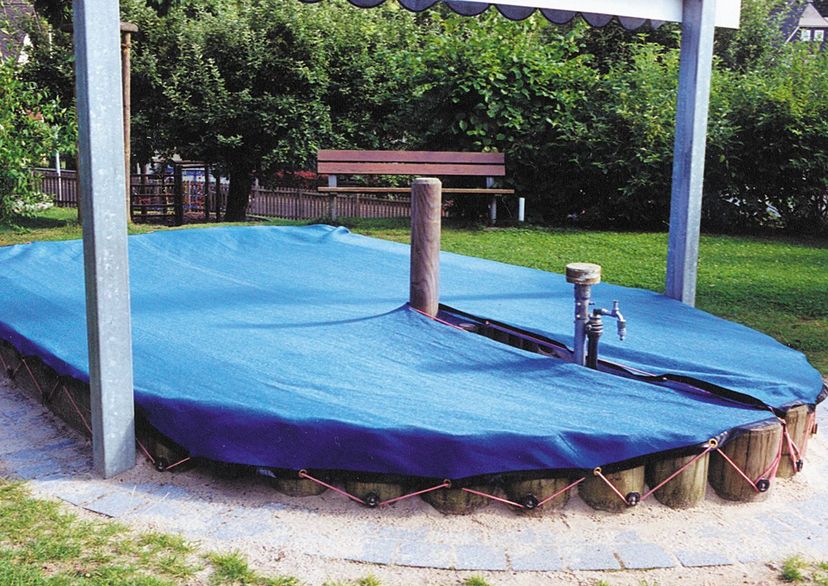 Sandkasten-Abdeckplane