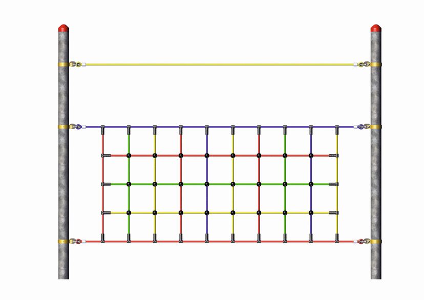 Climbing Net "Dillenburg" - Steel