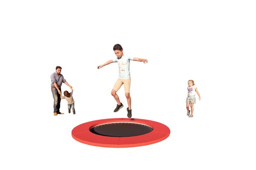 Trampoline “Circus”, incl. dig-in frames