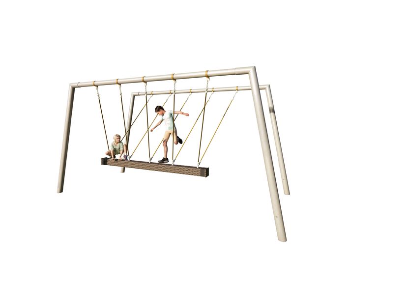 Super-Tampen-Swinger Mini 4-Sitzer, einfach