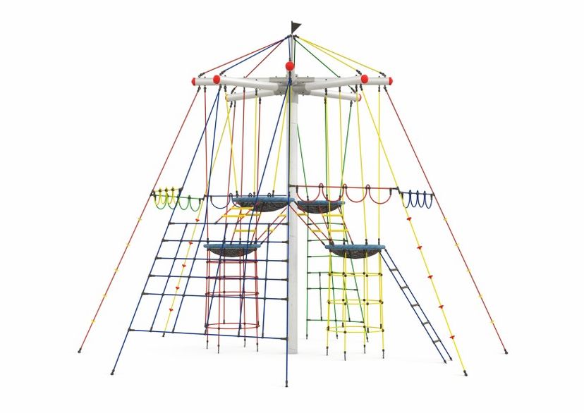 Bird‘s Nest Tree - steel crossbeams