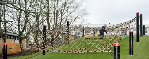 Mit den Kletternetzen von HUCK haben Sie alles fest im Griff