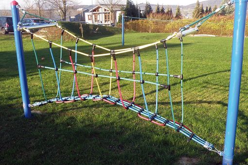 Bogenbrücke "Fun-Parcours" - Robinie