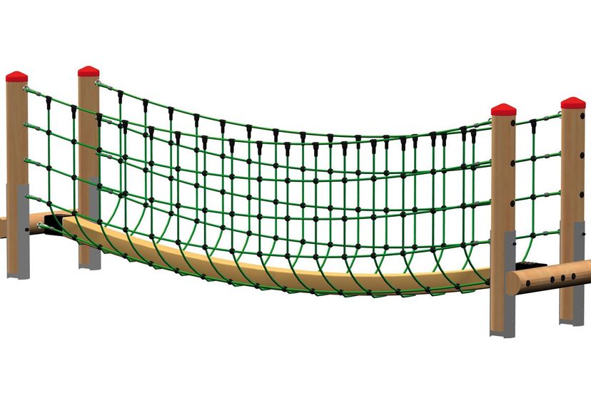 Dschungelbrücke per lfd.m., Lauffläche ca. 160 mm