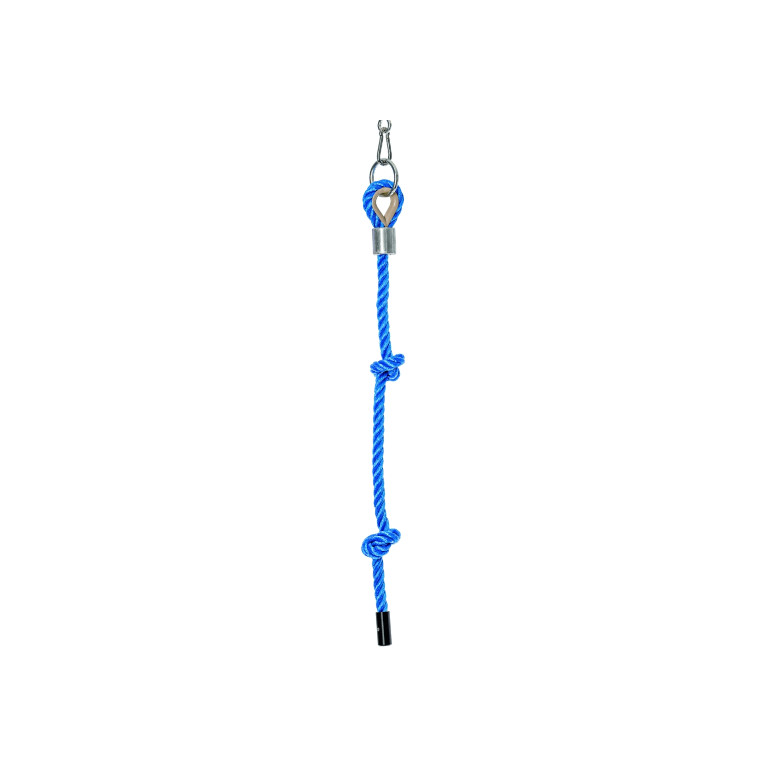 Polypropylene climbing rope, knotted, length 2.00 m, Ø 24 mm - Huck